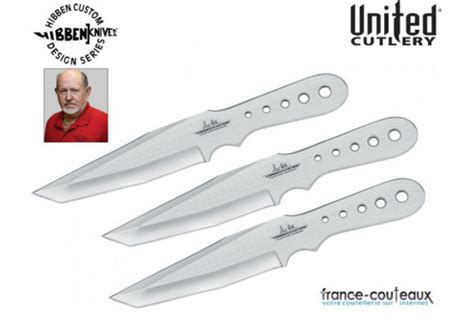 Pack De Couteaux De Lancer Gil Hibben Warrior