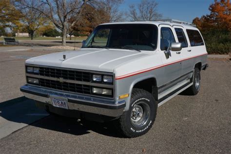 No Reserve 1989 Chevrolet Suburban 1500 Silverado 4x4 For Sale On Bat