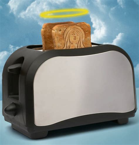 Holy Toast Bread Stamp in Quirky Kitchen Gadgets Gifts