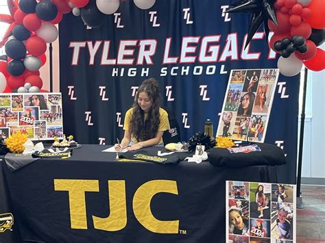 Signing Day For Tyler Legacy Cheerleader Tyler Legacy High School