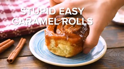 How To Make Easy Homemade Caramel Rolls Youtube