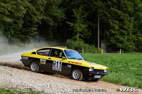 Schreiner Manfred Schmitz Thomas Opel Kadett C Coup Adac Rallye