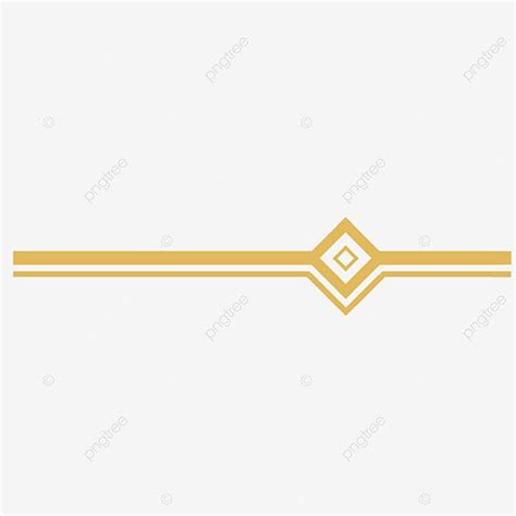 Gold Graphics PNG Image, Gold Line Graphic, Gold, Line, Golden PNG Image For Free Download in ...