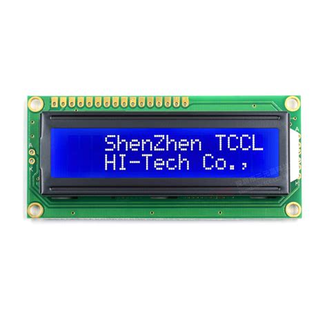 Tcc X Character Alphanumeric Bit Parallel Spi I C Interface