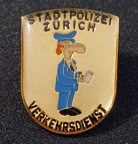 S061 Pin Stadtpolizei Zürich Verkehrsdienst Nr 361 Kaufen auf Ricardo