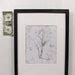 Original Birch Tree Drawing By Erica Harney Pencil And Ink Drawing