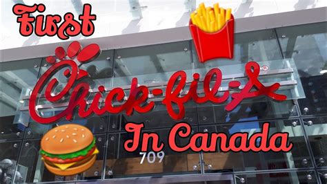 First Ever Chick Fil A In Canada Review Vlog 4 🍔🍟 Youtube