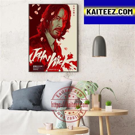 John Wick Baba Yaga Wall Decor Canvas Poster Kaiteez