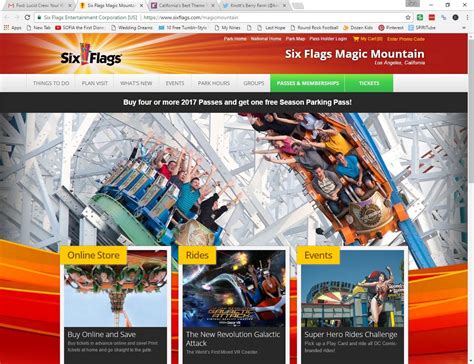 Best Theme Park Web Design Inspirations Lucid Crew