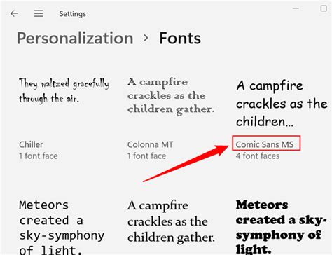 How to Change the Default System Font on Windows 11