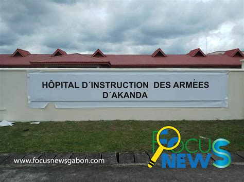 Santé Le CHU d Angondjé muté en Hôpital dInstruction des Armées d