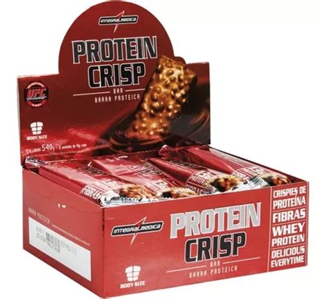 Protein Crisp Barrinha Integralmedica Caixa C 12 Unidades Frete Grátis