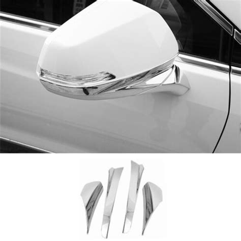 For Cadillac Xt Chrome Abs Exterior Rear View Mirror Strip