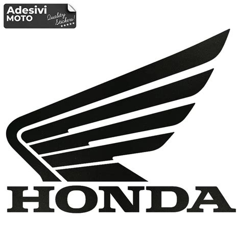 "Honda" + Logo Sticker Fuel Tank-Tip-Tail-Helmet - Adesivi Moto