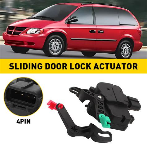 Lock Door Sliding Actuator Rear For Chrysler Caravan Townandcountry Dodge Grand Ebay