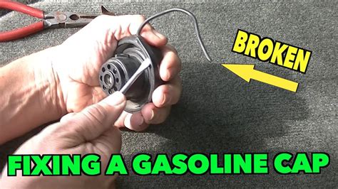 Annoying Gasoline Gas Cap Fix Retainer Fix Youtube