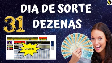 GRÁTIS COMO GANHAR NA LOTERIA DIA DE SORTE Planilha Dia de Sorte 31