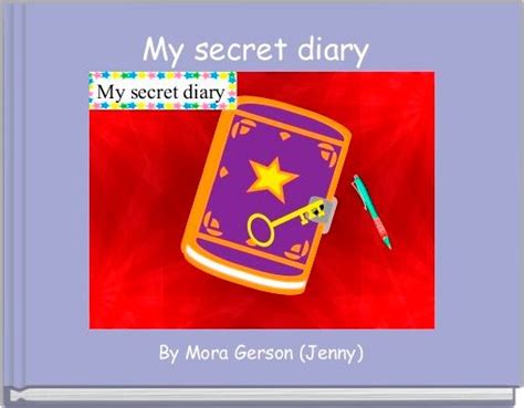 "My secret diary" - Free stories online. Create books for kids ...