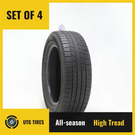 Set Of 4 Used 22560r18 Michelin Defender 2 100h 95 1032 Ebay