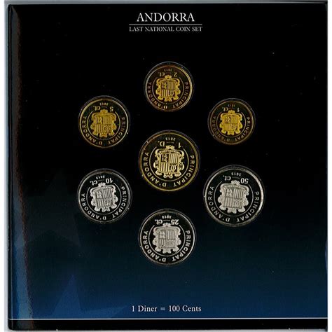 Coffret Andorre BU 2013 Avant L Euro