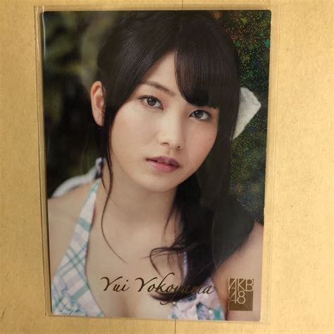 AKB48 Yui Yokoyama 2012 Trekkie Idol Gravure Swimsuit Bikini Card Trading R137R EBay