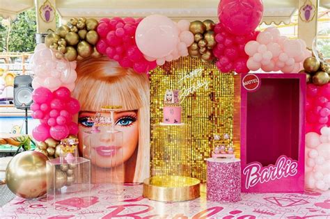 Decoraci N De Barbie Con Globos Archivos Keefiesta