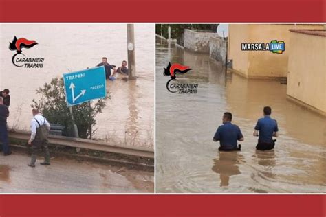 Esondazione Fiume Carabinieri In Aiuto Di Famiglie In Difficoltà