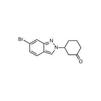 2448157 91 1 3 6 Bromo 2H Indazol 2 Yl Cyclohexan 1 One ChemScene Llc