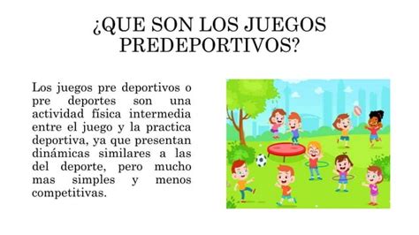 Juegos Predeportivos Pptx