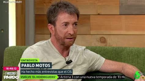 Pablo Motos habla sobre las amenazas que sufrió tras la entrevista a