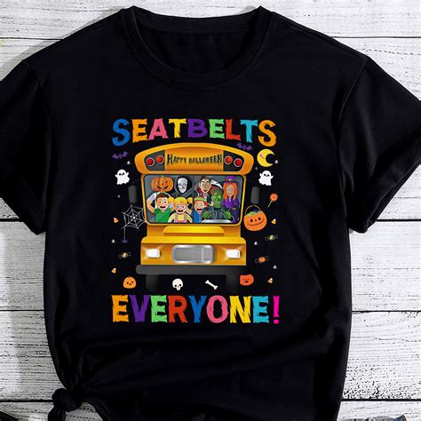 Seatbelts Everyone Magic School Bus Driver Halloween Costume PC - Buy t ...