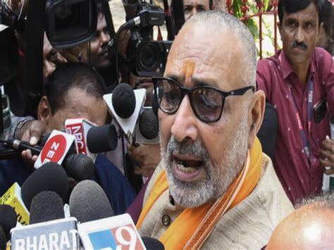 Mamata Banerjee Thumks Is Not Right Uproar Over Giriraj Singh Remarks