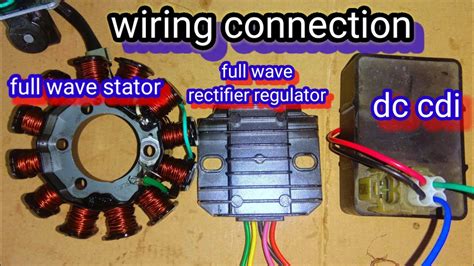 Wiring Connection Ng Fullwave Stator Papuntang Fullwave Regulator Paano