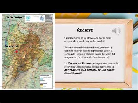 Relieve De Cundinamarca YouTube