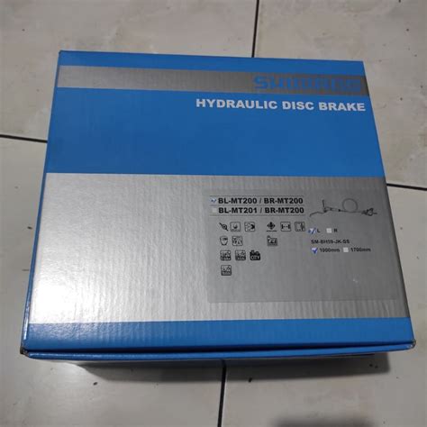 Jual Disc Brake Set Shimano Altus Mt Rem Cakram Sepeda Hidrolik