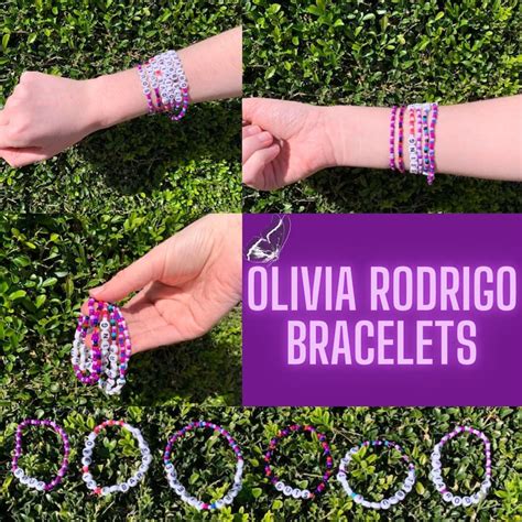 Olivia Rodrigo Bracelets Etsy