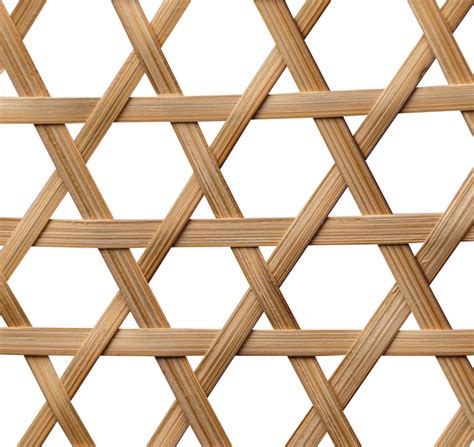 Premium Photo Woven Bamboo Basket On White Background