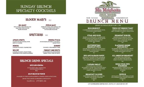 Mia Brunch Menu 2023_Page_1 | Mia Margherita