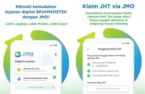 Cara Klaim Bpjs Ketenagakerjaan Online Via Aplikasi Jmo Mudah Bisa