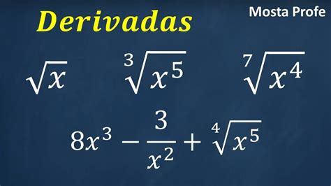 Derivada de Radicales Aprende cómo Derivar Funciones con Raíces YouTube