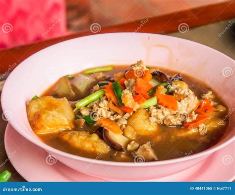 Chinese Food Tofu Soup Stock Image Image Of Fresh Szechuan 48441065