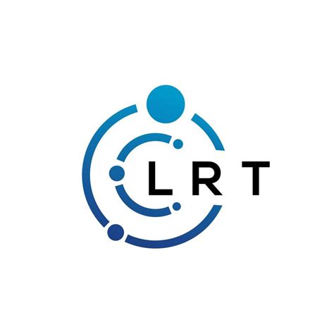 Lrt Letter Technology Logo Design On White Background Lrt Creative