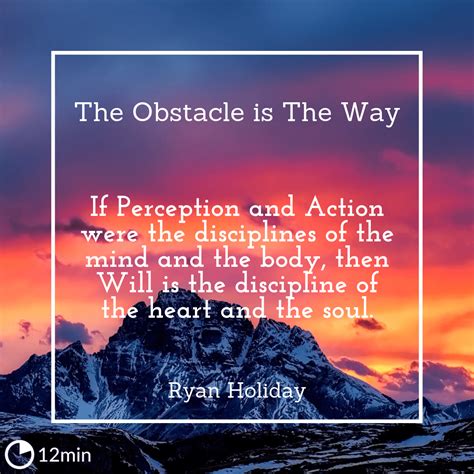 The Obstacle is The Way PDF Summary - Ryan Holiday | 12min Blog