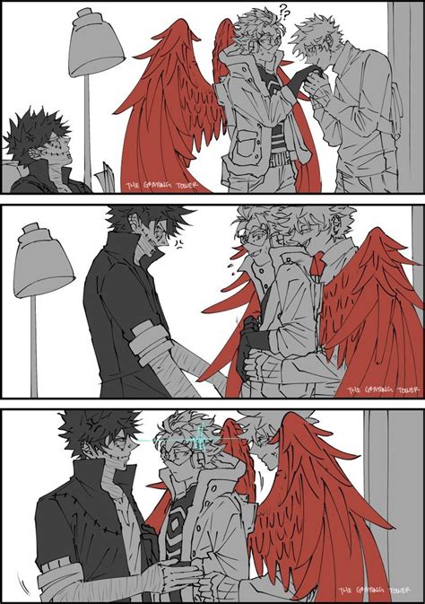 Mha Dabi X Hawks Comics