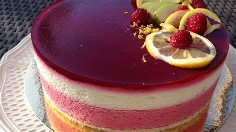 Entremet Framboise Citron Entremet Framboise Gateau Mousse Entremet