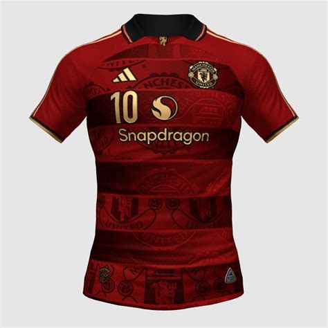 Manchester United Home Kit Fixed 6 Based On KSE FIFA 23 Kit Creator