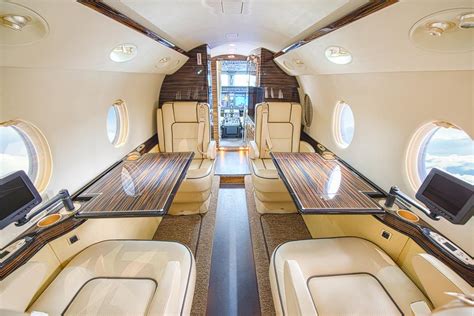 Private Jet Gulfstream G150 Interior Photo Price Rental Skyrevery