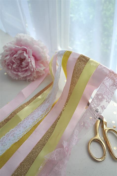 Feminine Ribbon Chandelier DIY | Catch My Party