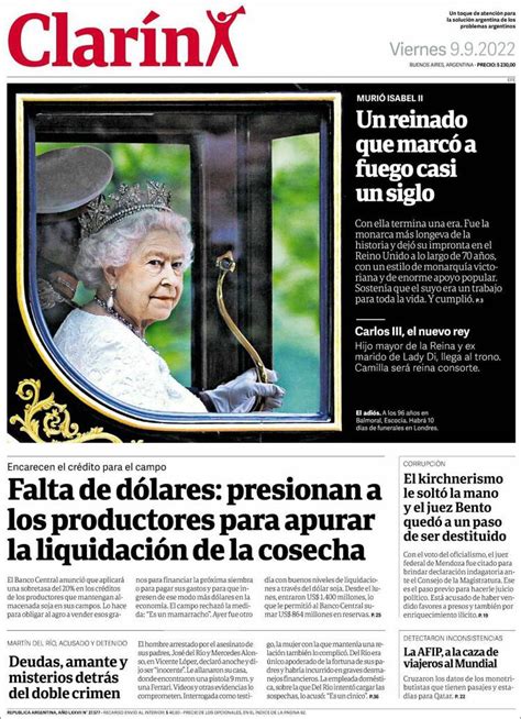 Muerte De La Reina Isabel Ii Las Tapas De Los Diarios Brit Nicos De