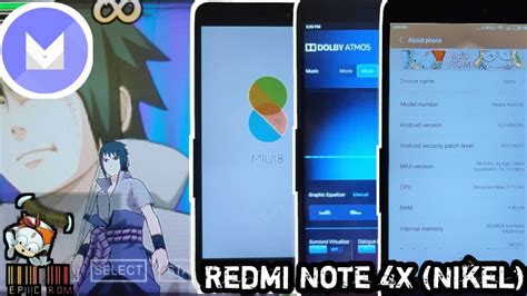 Epic Rom 7 6 10 Di Redmi Note 4 4x Nikel Install Dan Review Custom